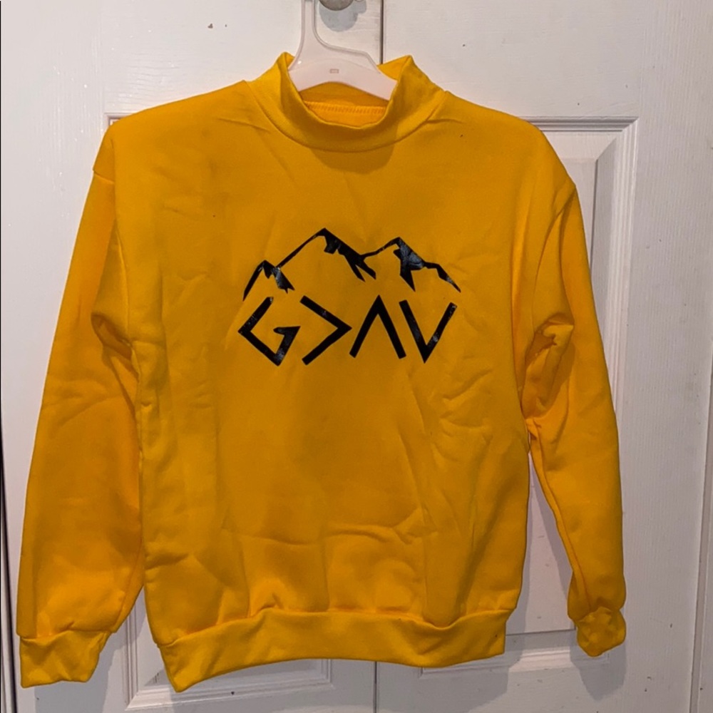God is Greater than the Highs and Lows Sweatshirt